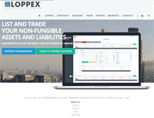 Tablet Screenshot of loppex.com